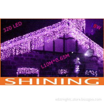 220v/110v 10*0.65m led curtain light with CE/ROHS and SAA c